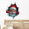 Santa Claus SelfAdhesive Christmas Home Decor Stickers Wall Decals For Holiday Party Decorations 0