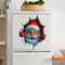 Santa Claus SelfAdhesive Christmas Home Decor Stickers Wall Decals For Holiday Party Decorations 1