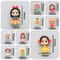 Photo Picture Memo Sticker Hook Push Pin, Cute Girl Princess Charm Fridge Magnets, Fixed Refrigerator DIY Decor