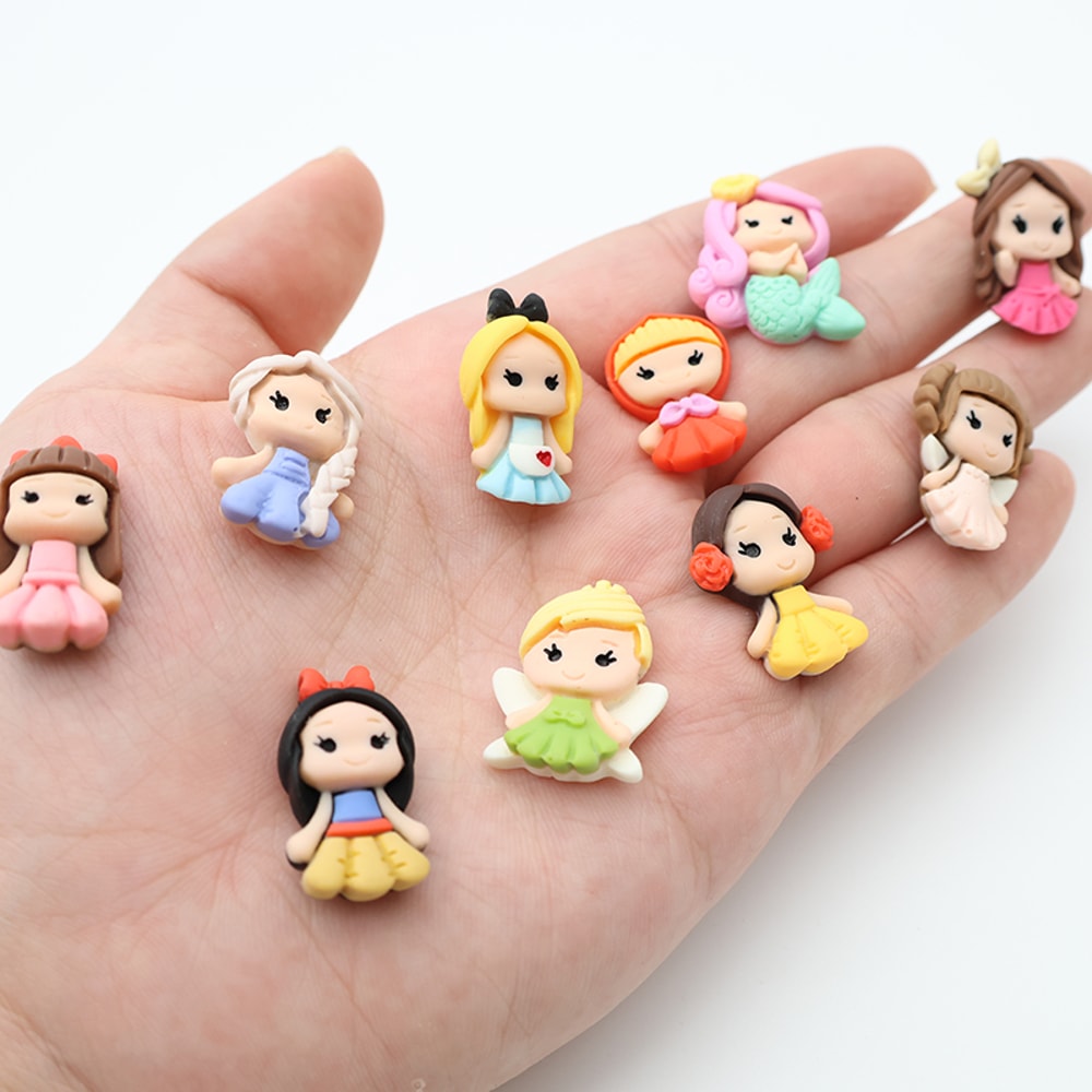 Photo Picture Memo Sticker Hook Push Pin, Cute Girl Princess Charm Fridge Magnets, Fixed Refrigerator DIY Decor