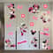 Indoor Disney Minnie Wall Sticker for Windows, Porches, and Mirror Decoration
