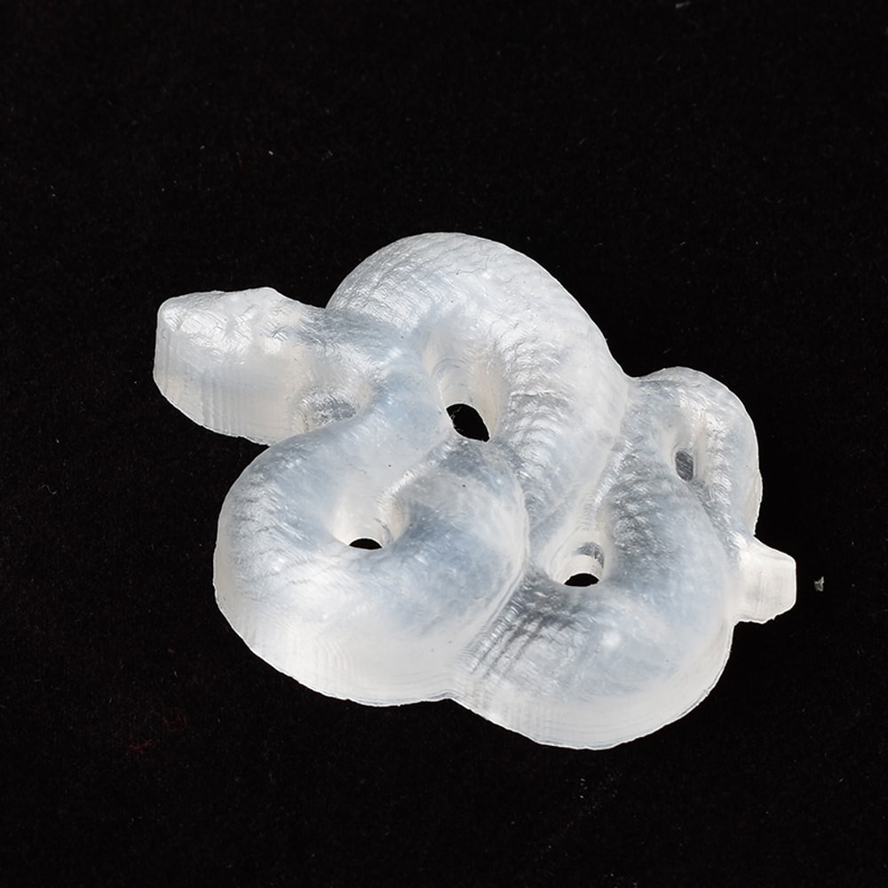 Feng Shui Natural Crystal Selenite Stone Snake, Mineral Specimen Crystal, Lucky Items Home Decor