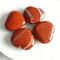 Decorative Item Pendant, Natural Red Jasper Heart-Shaped, Suitable for Home Decoration, Jewelry Gifts