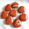 Decorative Item Pendant, Natural Red Jasper Heart-Shaped, Suitable for Home Decoration, Jewelry Gifts
