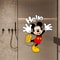 Mickey Mouse Wall Sticker, Hello Design, Themed Fun Home Decor, Use on Walls, Windows, Porches