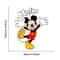 Mickey Mouse Wall Sticker, Hello Design, Themed Fun Home Decor, Use on Walls, Windows, Porches