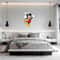Mickey Mouse Wall Sticker, Hello Design, Themed Fun Home Decor, Use on Walls, Windows, Porches