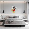 Mickey Mouse Wall Sticker, Hello Design, Themed Fun Home Decor, Use on Walls, Windows, Porches