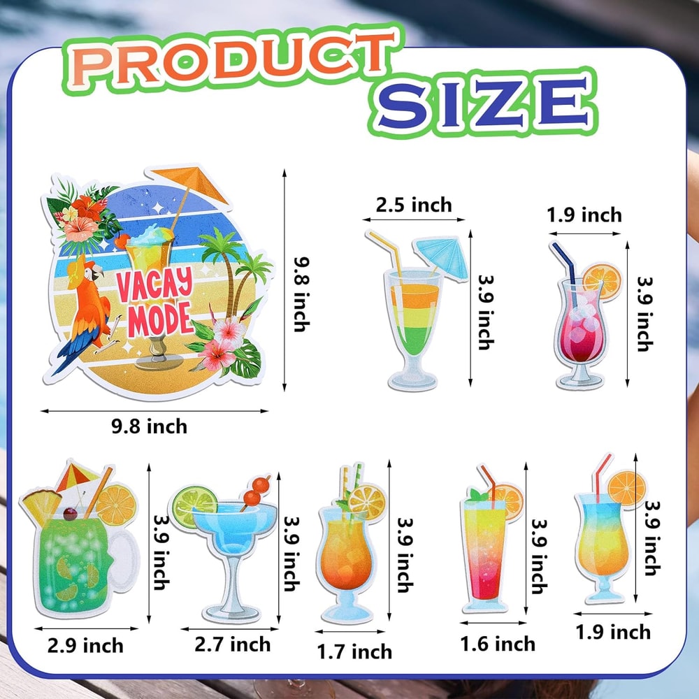 Fun Cruise Ducks Themed Magnets, Decorative Door Magnets for Cabin, Car, Fridge, Home