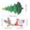 Holiday Home Christmas Tree Magnetic Fridge, Kitchen Decor Xmas, Refrigerator Sticker, Magnets, Garage Door Ornament