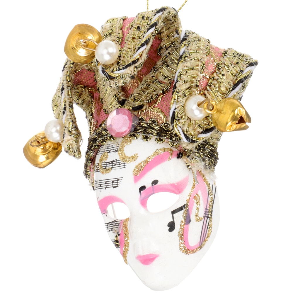 Magnet Decals Refrigerator, Purple Clown Face Mask Sticker Fridge, Stickers Carnival Fridge Decoration, Carnival Party