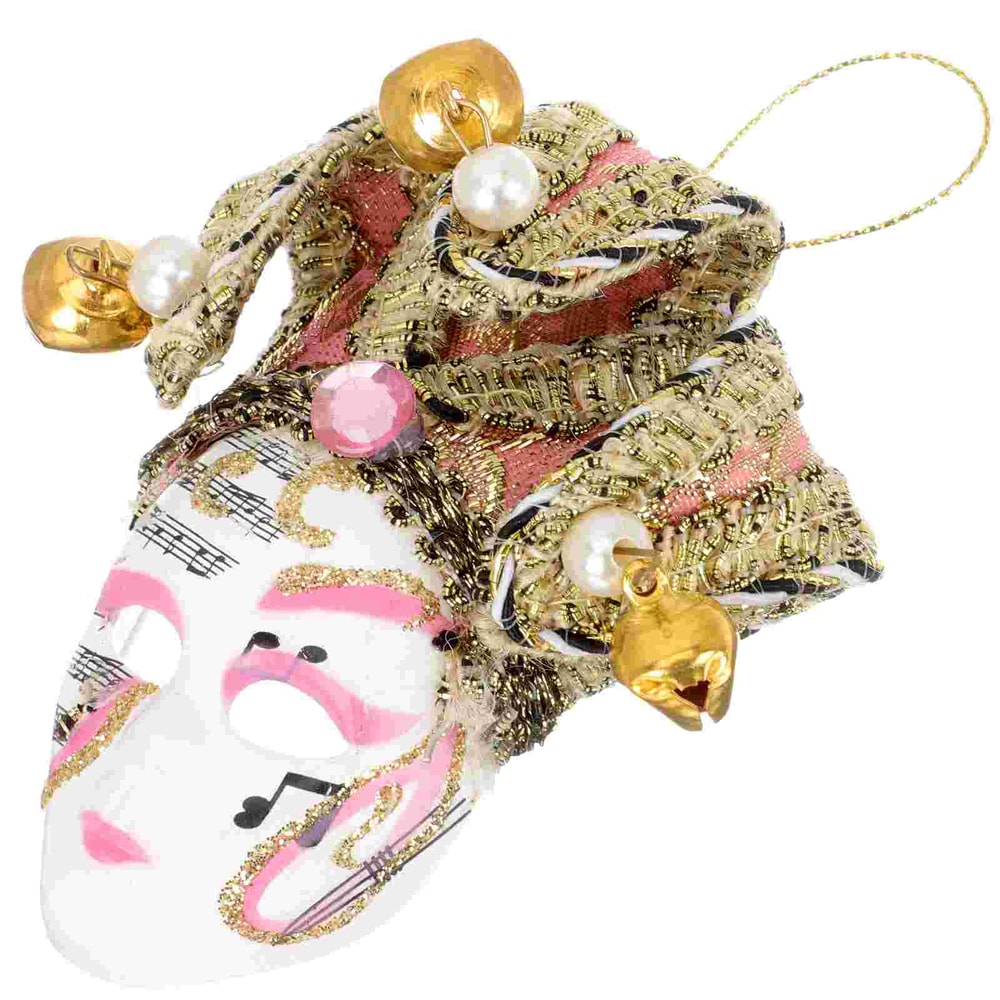 Magnet Decals Refrigerator, Purple Clown Face Mask Sticker Fridge, Stickers Carnival Fridge Decoration, Carnival Party