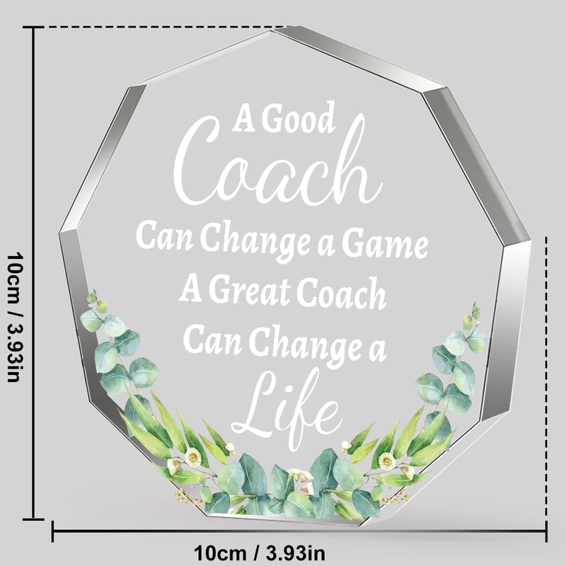 Acrylic Appreciation Inspirational Gift, Thank You Gifts for Women Men, Coworker Farewell, Living Room Decor Sign