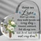 Heart Sympathy Bereavement Gift, Acrylic Memorial Gift, Loss of Loved One Remembrance Table Decor for Mom