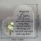 Heart Sympathy Bereavement Gift, Acrylic Memorial Gift, Loss of Loved One Remembrance Table Decor for Mom