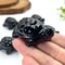 Obsidian Tortoise Carving for Home Decor, Ideal Festival Gift and Decoration
