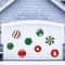Xmas Ball Garage Door Decorations Magnets, Holiday Refrigerator Kitchen Decor