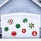 Xmas Ball Garage Door Decorations Magnets, Holiday Refrigerator Kitchen Decor