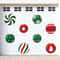 Xmas Ball Garage Door Decorations Magnets, Holiday Refrigerator Kitchen Decor