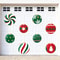 Xmas Ball Garage Door Decorations Magnets, Holiday Refrigerator Kitchen Decor