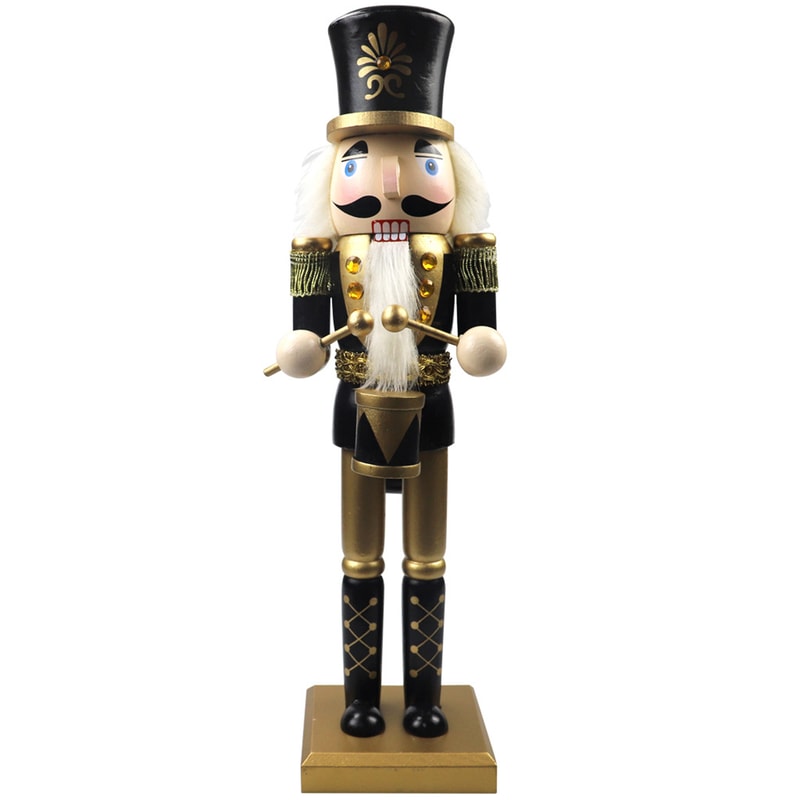 Nutcracker Ornament Gift for Home, Outdoor Sculpture Figurines, Garden Room Decor and Bedroom Decoration Items