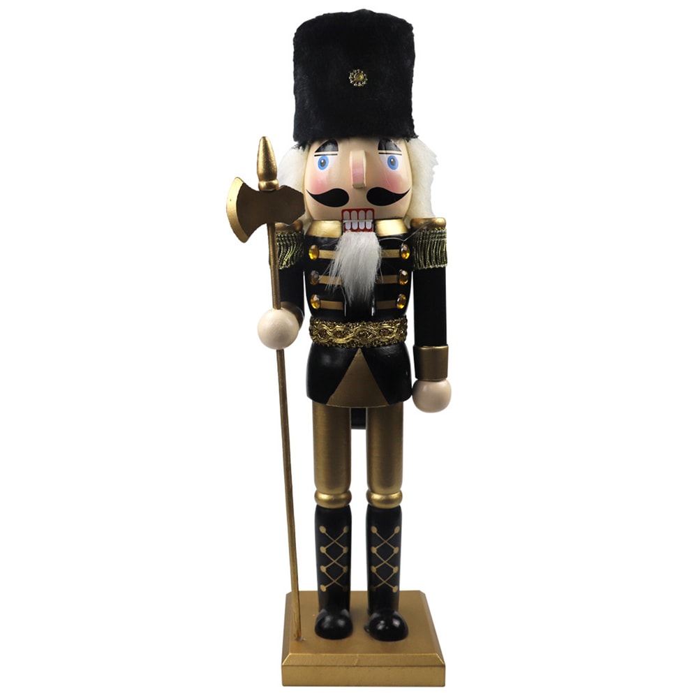 Nutcracker Ornament Gift for Home, Outdoor Sculpture Figurines, Garden Room Decor and Bedroom Decoration Items