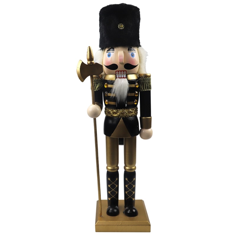 Nutcracker Ornament Gift for Home, Outdoor Sculpture Figurines, Garden Room Decor and Bedroom Decoration Items