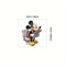 Cute Mickey Mouse Bathroom Wall Sticker, Themed Fun Toilet Sticker for Windows, Porches, Mirrors