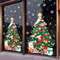 New Year Shop Christmas Decorations PVC Door Christmas Tree Wall Decals Christmas Stickers Wall Stickers Window Decals