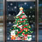 New Year Shop Christmas Decorations PVC Door Christmas Tree Wall Decals Christmas Stickers Wall Stickers Window Decals