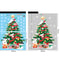 New Year Shop Christmas Decorations PVC Door Christmas Tree Wall Decals Christmas Stickers Wall Stickers Window Decals