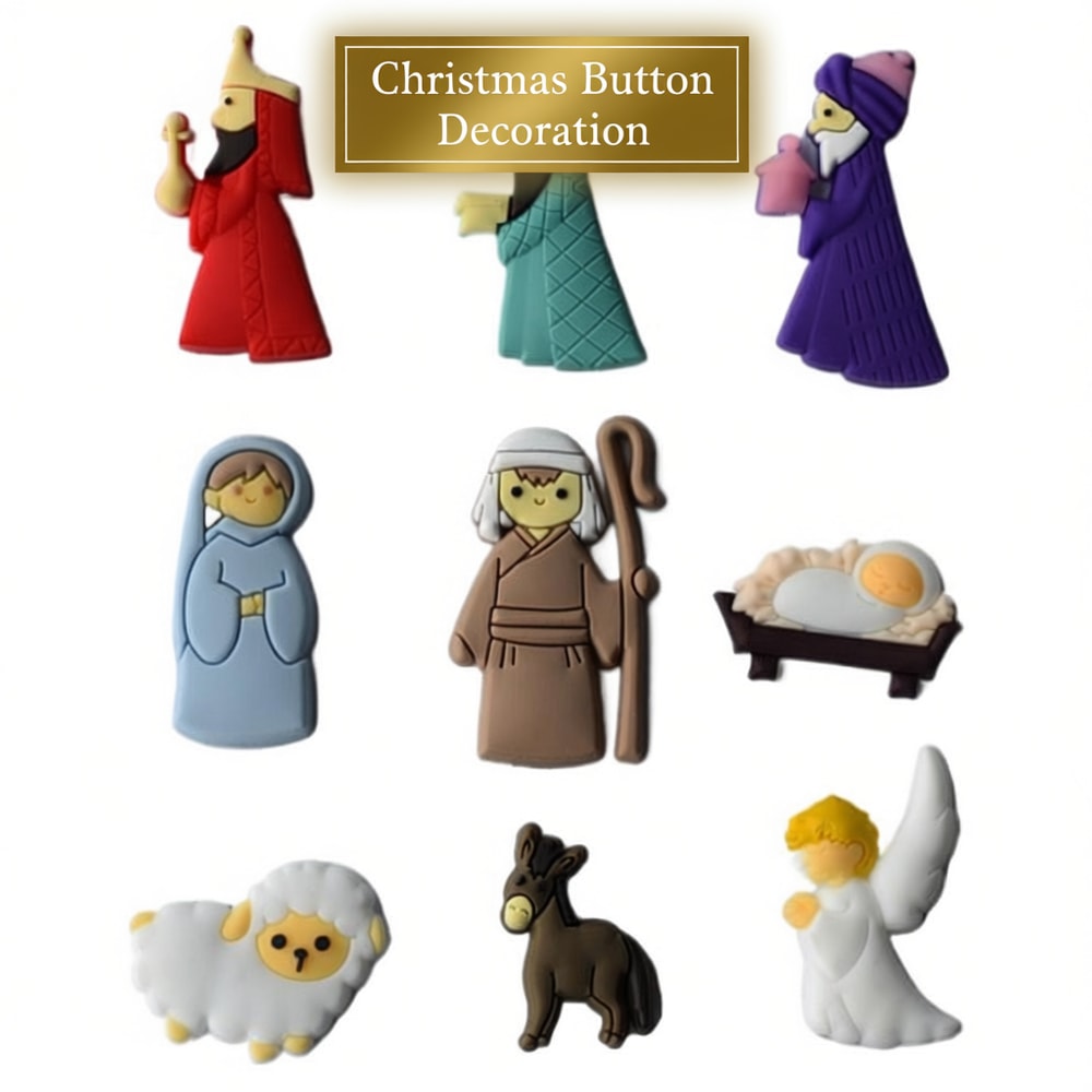 Christian Jesus Fridge Magnet Sticker, Religious Christmas Kitchen Magnets for Refrigerator