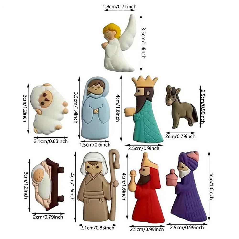 Christian Jesus Fridge Magnet Sticker, Religious Christmas Kitchen Magnets for Refrigerator