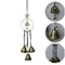 Witch Bells for Door, Vintage Wind Chimes Ornament for Balcony, Garden for Halloween Christmas