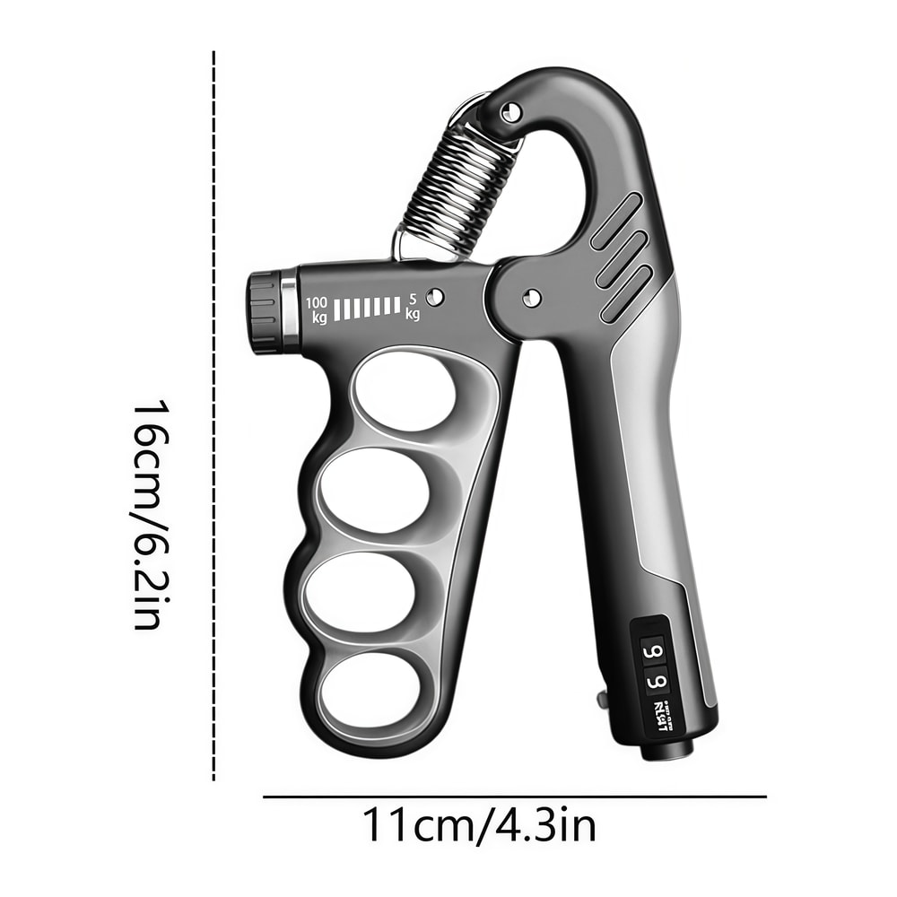 Finger Grip Trainer Adjustable Hand Gripper Wrist Strengthener For Forearm Muscle Recovery 5