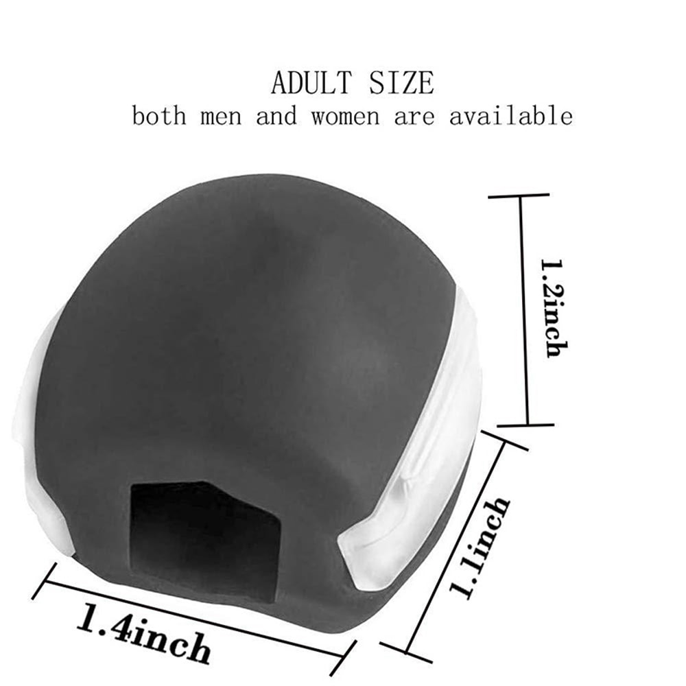 Jawline Simulator, Silica Gel Face Fitness Ball, Reduce Double Chin with Gym Fitness Training