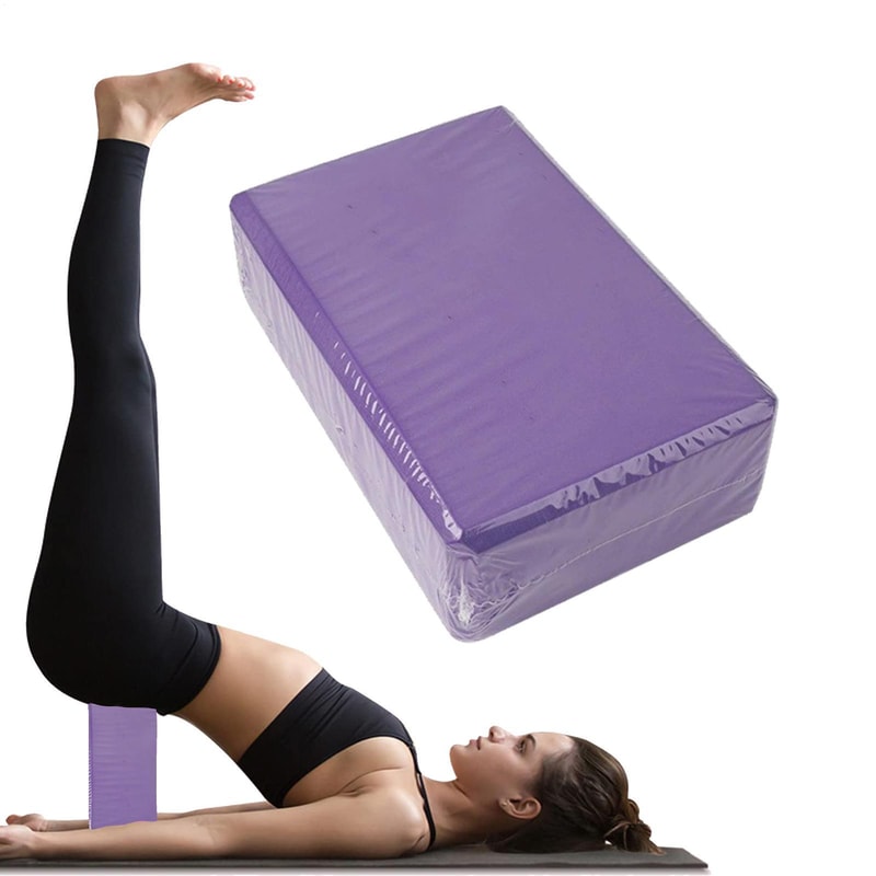 EVA Yoga Blocks for Body Shaping, Gym Foam Brick Training, Fitness Exercise Auxiliary Tool for Dance Stretching