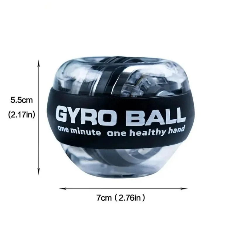 Forearm Strengthening Device, Wrist Gyro Ball Power Trainer for Finger and Arm Muscle Strength