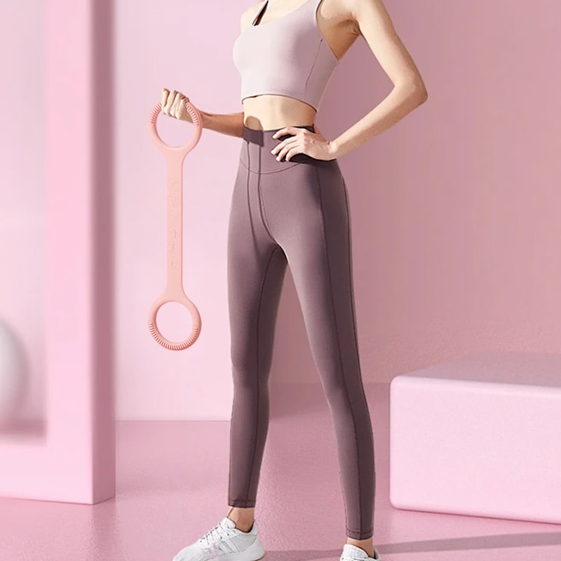 Yoga Resistance Band, Figure Fitness Shoulder Stretch Band for Chest & Arm Workouts