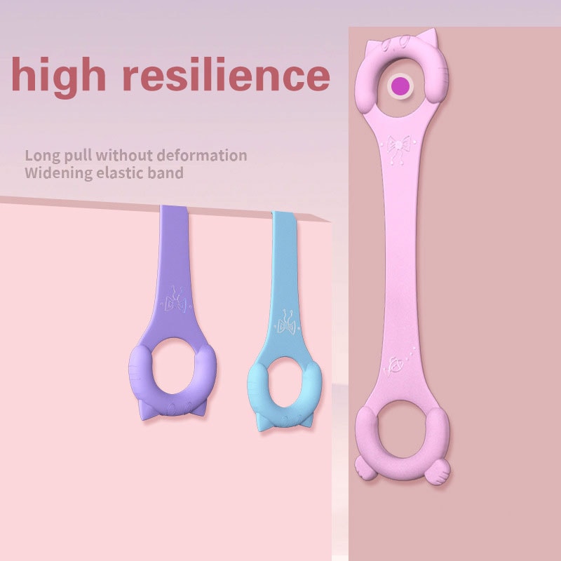 Resistance Band for Full Body Exercise, Shaped Fitness Pull-Up Device for Pilates & Physical Therapy