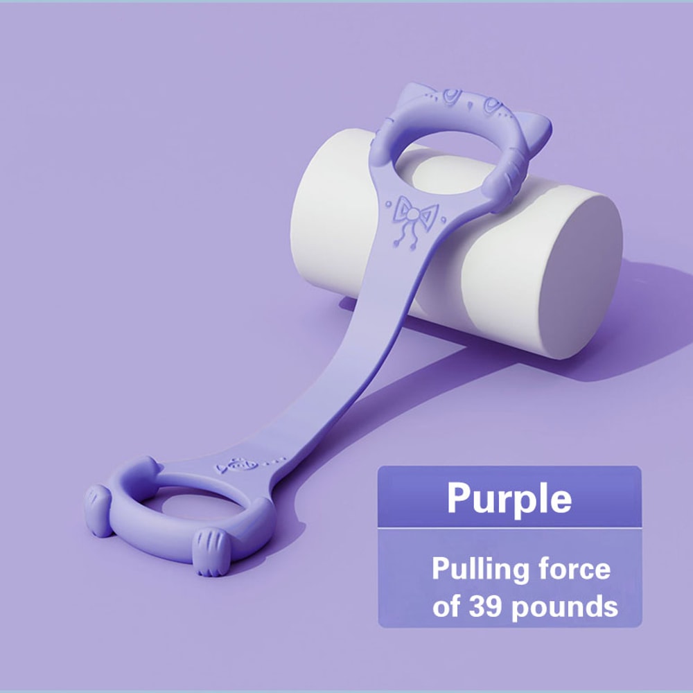 Resistance Band for Full Body Exercise, Shaped Fitness Pull-Up Device for Pilates & Physical Therapy