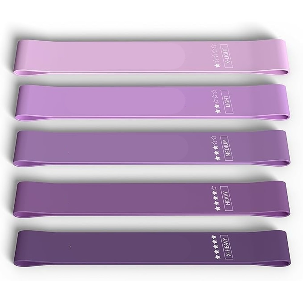 Resistance Bands For Full Body Exercise Yoga Physical Therapy Stretching 6