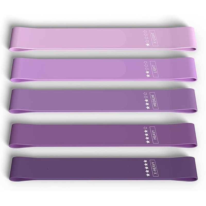 Resistance Bands For Full Body Exercise Yoga Physical Therapy Stretching 5