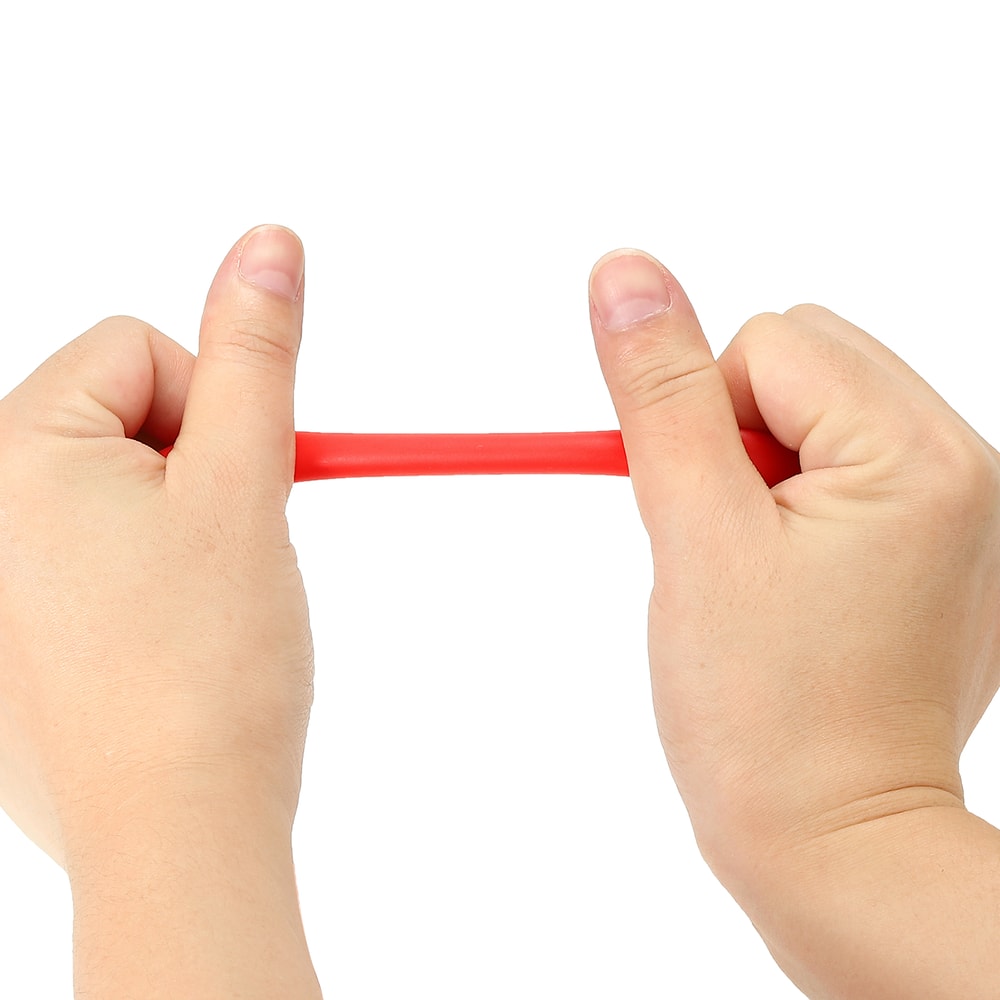 TPE Elastic Exercise Band for Home Workouts, Uxcell Resistance Band with Handles for Strength Training