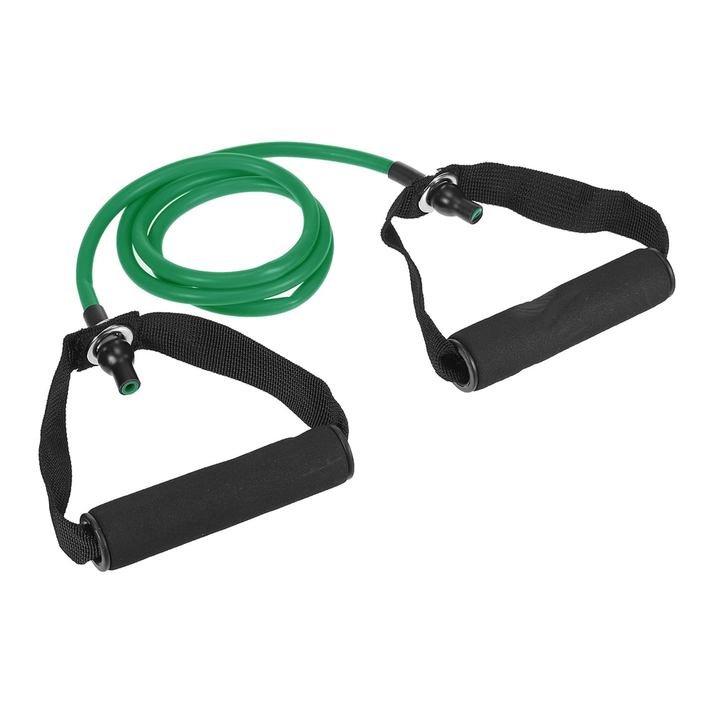 TPE Elastic Exercise Band for Home Workouts, Uxcell Resistance Band with Handles for Strength Training