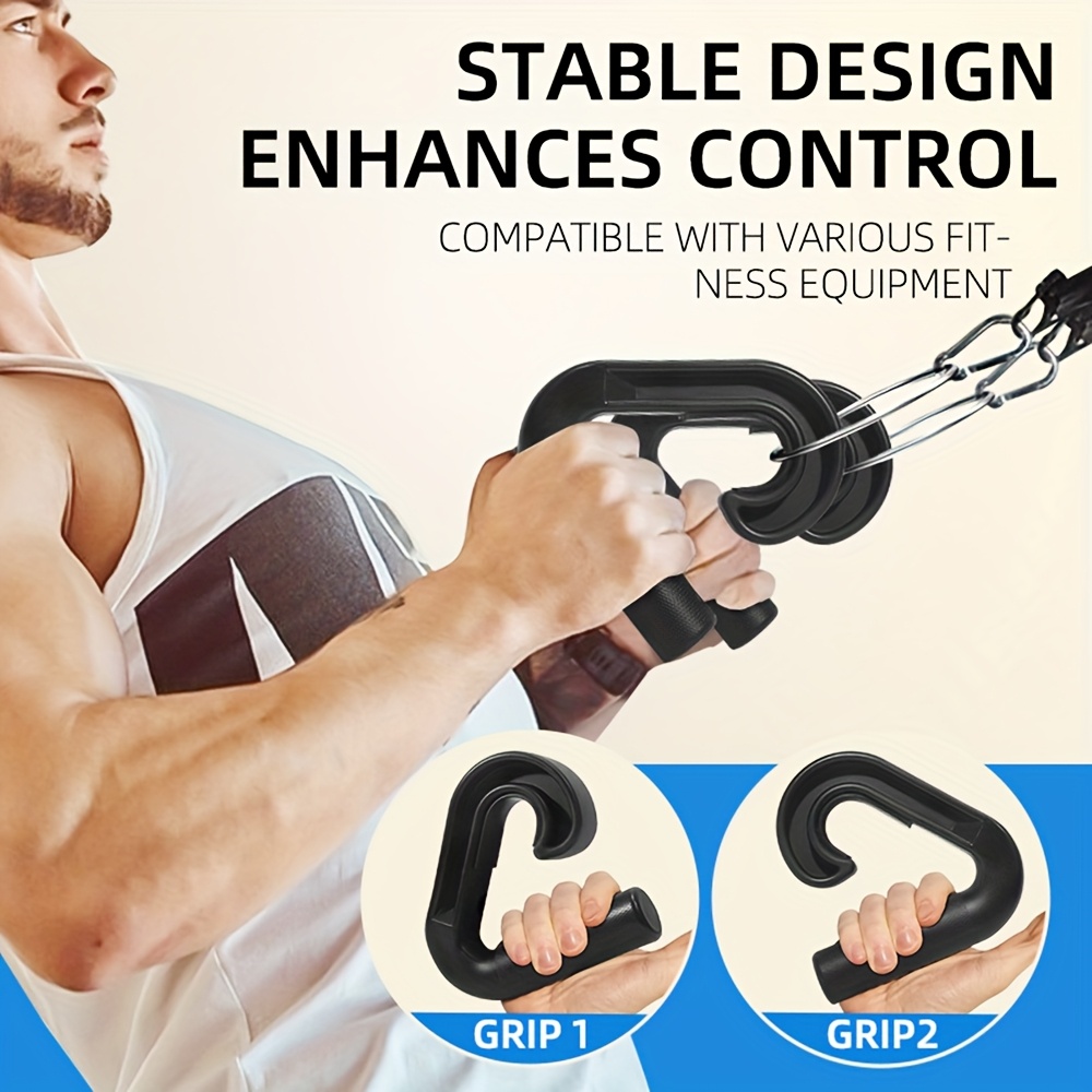 Multi-Functional Hook Handles, High Strength Nylon Grips with Non-Slip Design for Pull Down Machines