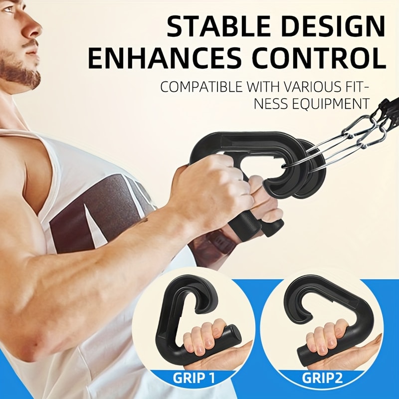 Multi-Functional Hook Handles, High Strength Nylon Grips with Non-Slip Design for Pull Down Machines