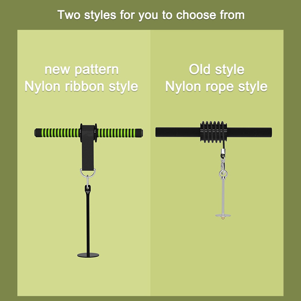 Unisex Wrist Roller Exerciser Forearm Strength Workout Bar Thickened Sponge Grip For Fitness 2