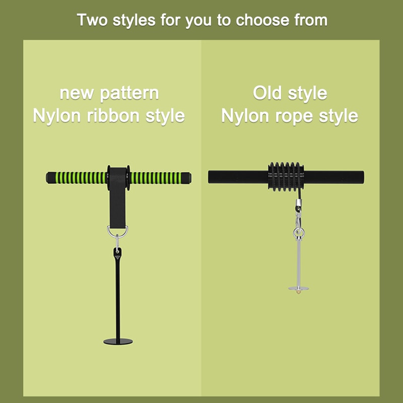 Unisex Wrist Roller Exerciser Forearm Strength Workout Bar Thickened Sponge Grip For Fitness 2