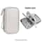Portable Waterproof Double Layer Cable Organizer Pouch Tech Gadget Travel Case For Power Bank Charg 1